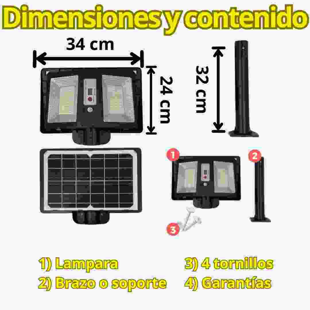 Lámpara Solar Ultra Brillante 200W Ⓡ